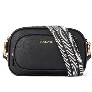 Bostanteen Nola crossbody black travel purse bag